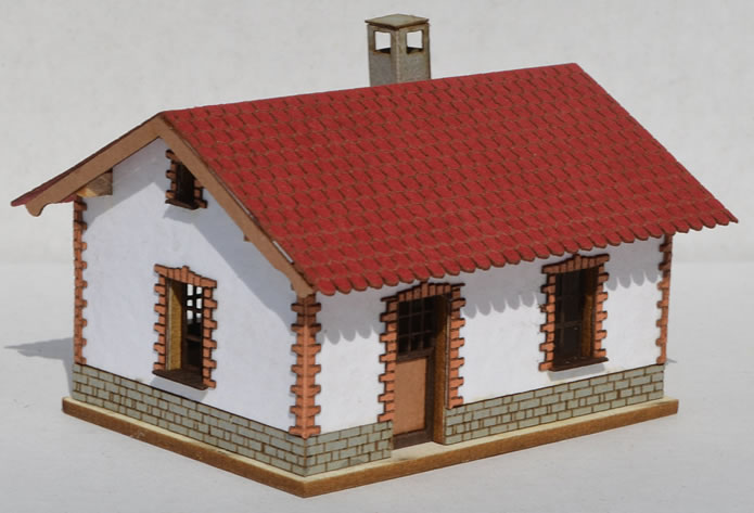 KiskuN: Lasercut-Gebäude