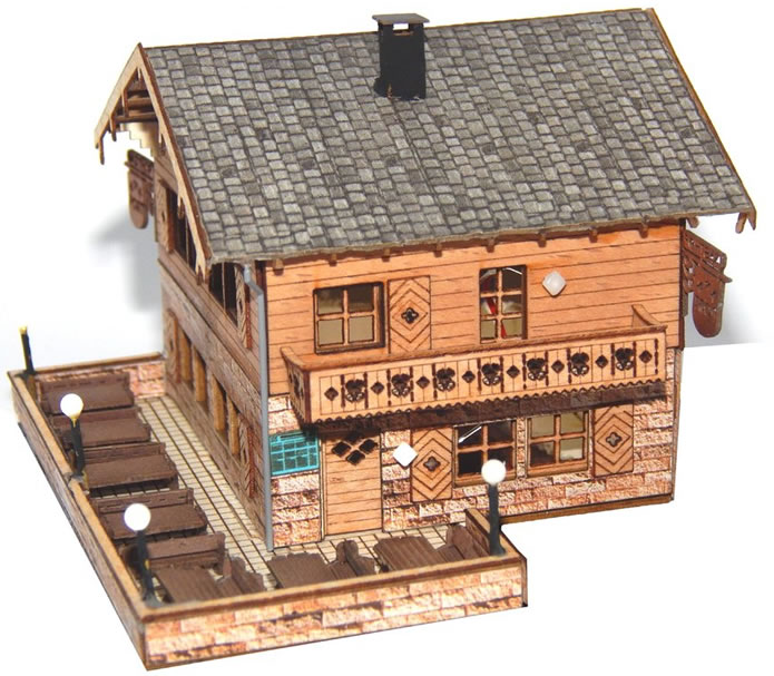 Microlife: Lasercut-Gebäude und Zubehör