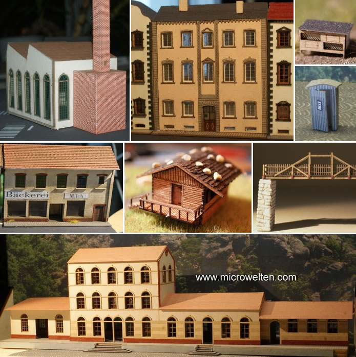 Micro Welten: Lasercut