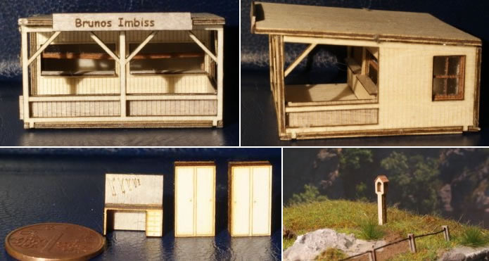 Micro Welten: Lasercut