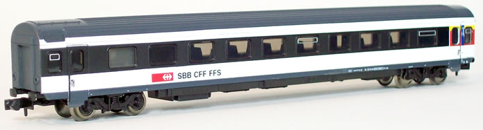 MW-Modell: SBB RIC Umbau Abteilwagen AB