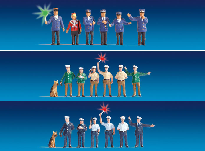 NOCH: Beleuchtete Figuren