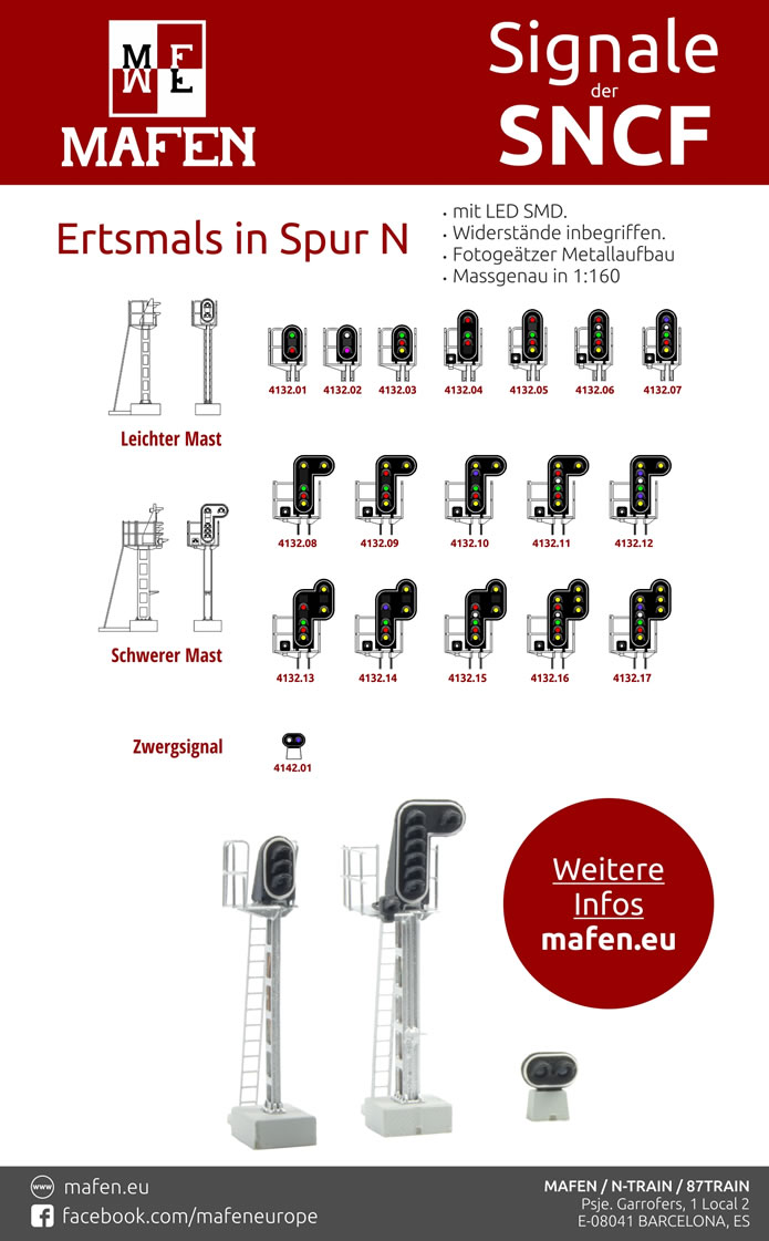 MAFEN: SNCF-Lichtsignale Fine Scale