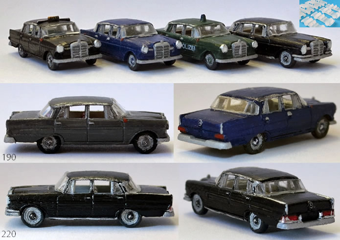 RAILNSCALE: Mercedes Heckflosse