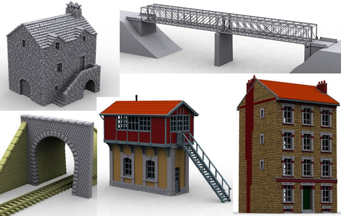 Riches Heures: 3D-Modelle