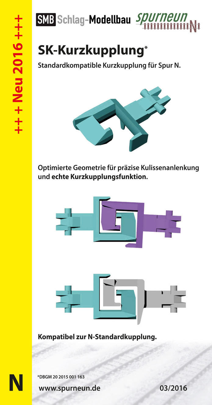 Spurneun: Neue Kurzkupplung