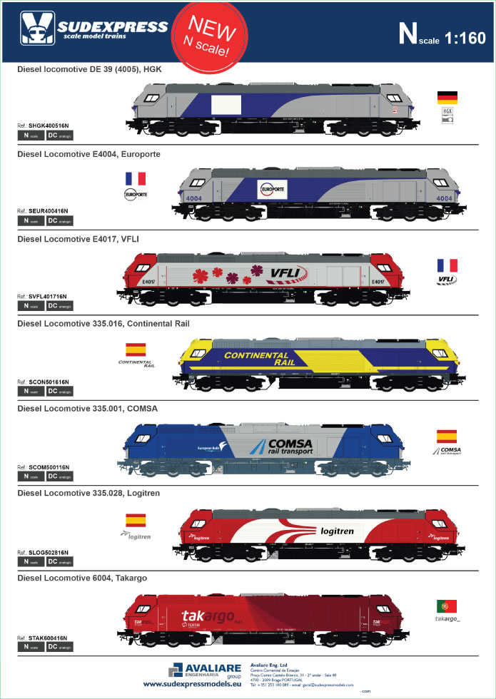 Sudexpress: Diesellok Vossloh Euro 4000