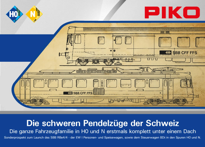 Arwico/PIKO: Schweiz-Neuheiten