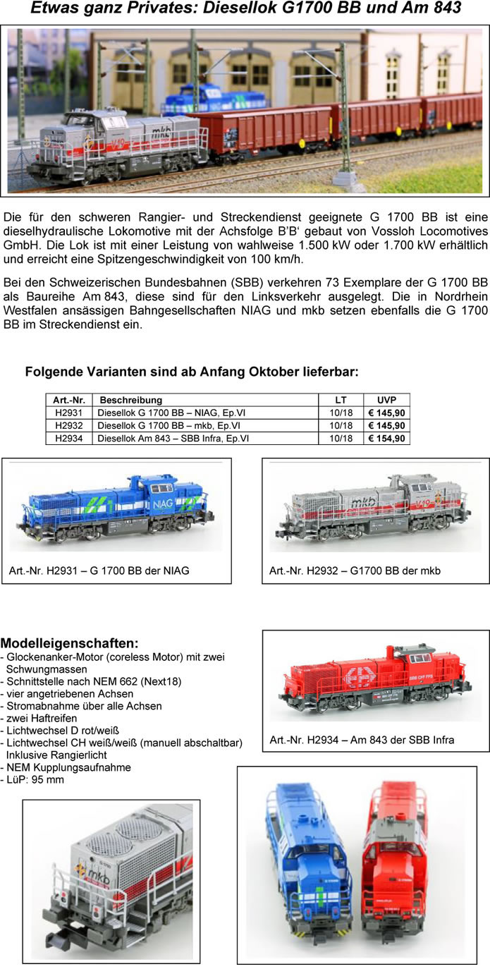 Hobbytrain: Diesel Vectron