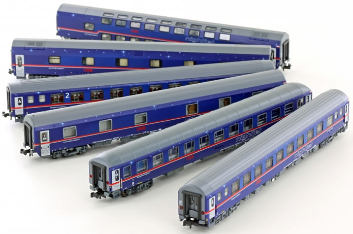 L.S.Models: NightJet 470 und ÖBB-Modelle