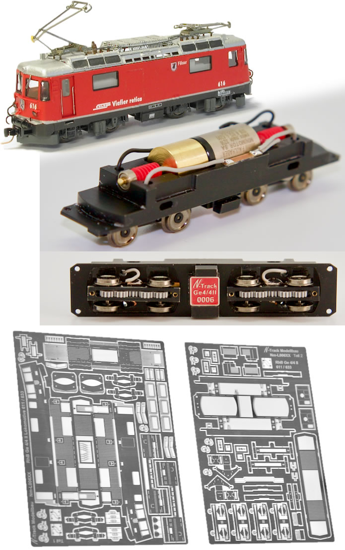 N-Track Modellbau: RhB Ge 4/4 II