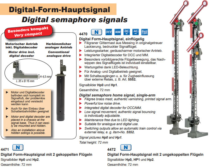 Viessmann 2018: Formsignal