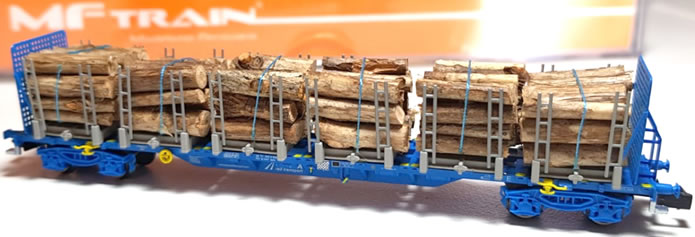 MFTrain: Holz-Tragwagen