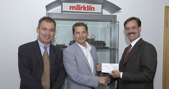 Märklin - Spende ans Rupert-Mayer-Haus in Göppingen