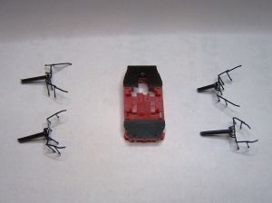 Eratzteile für Glaskasten, Geländer, Bodenplatte