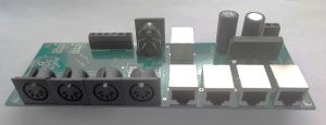 SX-Bus Verteiler DIN / RJ 45