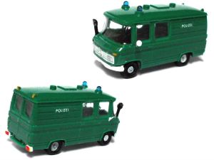 MB L406d '67 - '86, Halbbus, Polizei, gesupert, Epoche 4
