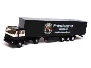 DAF 2800 '74, Koffer-Sz., Franziskaner Weißbier, Epoche 4