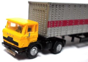 DAF 1900 '70, Container-Sz., gelb, Epoche 4