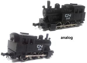 0-6-0, 146, CN, Dampflok, analog