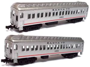 65' Standard Coach, Santa Fe,  Personenwagen, silbermetallic, 3x da