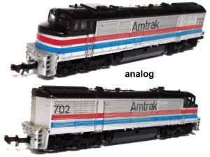 U-30-CG, 702, Amtrak, Diesellok, analog
