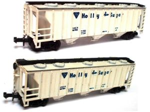 Covered Hopper Car, GACX, Holly Sugar, 2x da