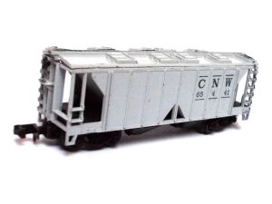 Covered Hopper Car, C & NW, Silowagen