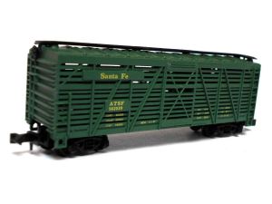 50' Cattle Stock Car, A.T.S.F., Viehwagen, OVP