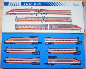 6-teiliger TGV orange , OVP, guter Zustand
