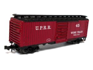 Tool Car, U.P.R.R., gedeckter Güterwagen, dunkelrot