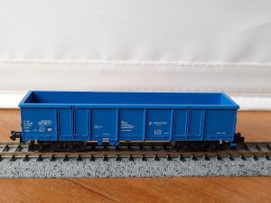 offener Güterwagen Bauart Eanos der Fa. CRONIFER, eingestellt bei der Schweizer Bundesbahn SBB