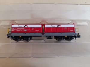 4-tlg. Set 4-achsiger Muldenkippwagen "HOLCIM" Bauart Fans der Schweizer Bundesbahn SBB