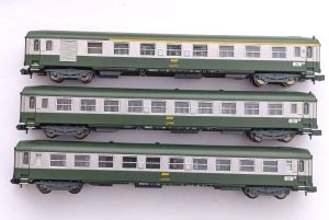 Schnellzugwagen-Set "Nizza-Paris" 3-teilig