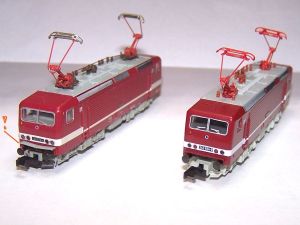 BR143 573-4 und BR243 824-0 guter Zustand, ohne OVP
