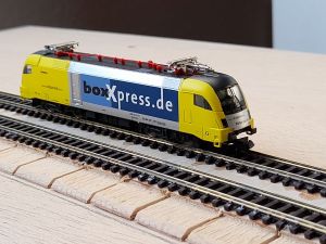 E-Lok BR 1116 der SIEMENS Dispolok, BoxXpress (182 515-7)