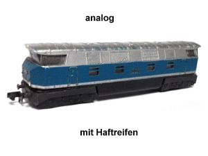 BR118 059-5, DR, Diesellok, analog, 2 Haftreifen