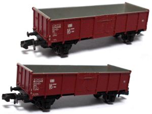 E-035 (ex. Omm 43), DB, offener Güterwagen, Thomschke- Achsen