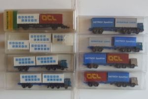 Verschiedene Containerzusammens
