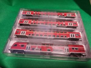 Fleischmann 881916 4-tlg. Set: Doppelstockwagen „FEX“