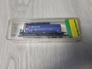 Minitrix 13690 SBB Kesselwagen blau
