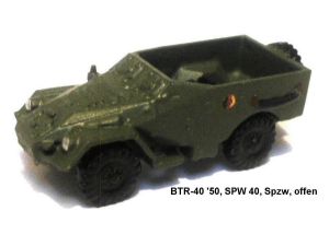 BTR-40 '50, Spähpanzerwagen, NVA