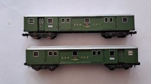 2x SBB Schnellzug Gepäckwagen EW II