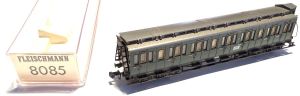 Fleischmann 8085 Abteilwagen 2. Kl. Epoche 2, beleuchtet