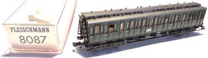 Fleischmann 8087 Epoche 2 DRG, Abteilwagen 3. Kl. OVP bel.