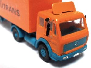 MB 1632 NG '80 - '88 L, Koffer- Sattelzug, Deutrans