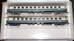 3-tlg. Schnellzugwagen-Set D796