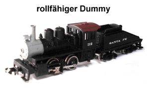 0-4-0, 146, Santa Fe, Switcher, rollfähiger Dummy