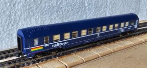 Schlafwagen Bauart WLABm MU'64 der Belgischen Staatsbahn SNCB
