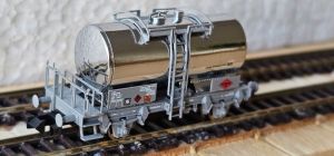  2-achsiger Kesselwagen der MITRAG (Schweiz), eingestellt bei der SBB